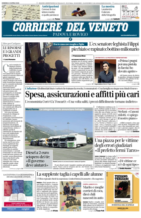 Cover of Corriere del Veneto (Padova e Rovigo)