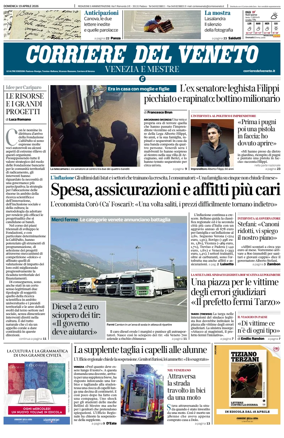 Cover of Corriere del Veneto (Venezia e Mestre)