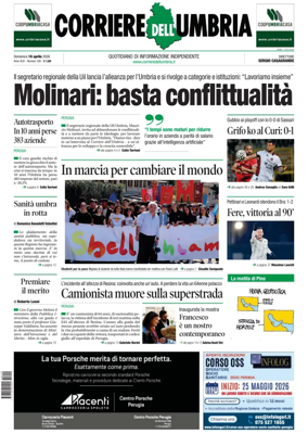 Cover of Corriere dell Umbria