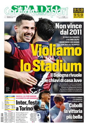 Cover of Corriere dello Sport Stadio (Bologna)