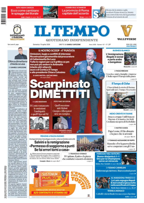 Cover of Il Tempo (Nazionale)