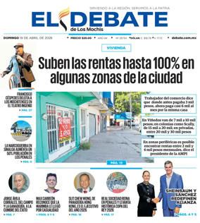 Cover of El Debate de Los Mochis