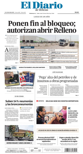 Cover of El Diario de Delicias