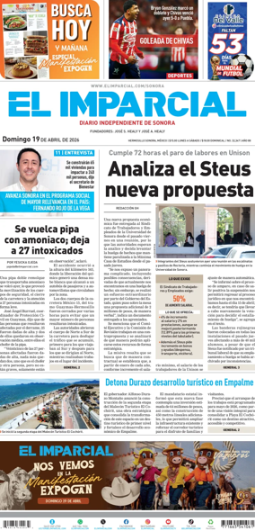 Cover of El Imparcial