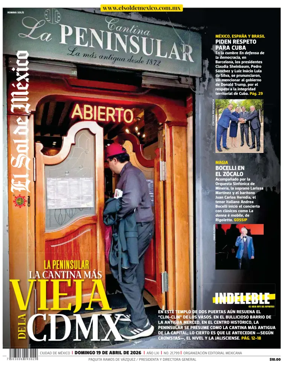 Cover of El Sol de Mexico