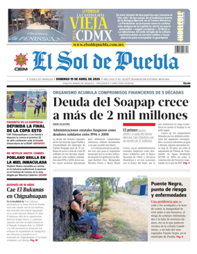 Cover of El Sol de Puebla