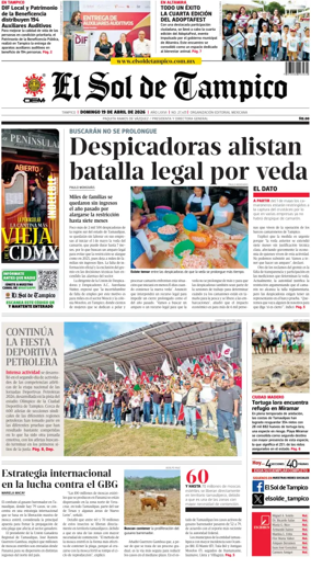 Cover of El Sol de Tampico