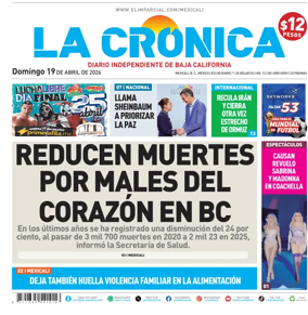 Cover of La Cronica