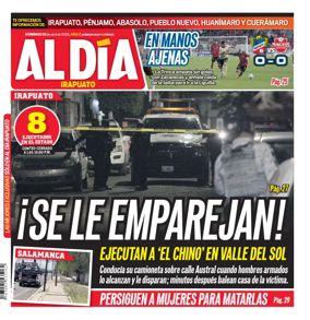 Cover of Periodico Al Dia (Irapuato)
