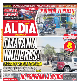 Cover of Periodico Al Dia (Salamanca)