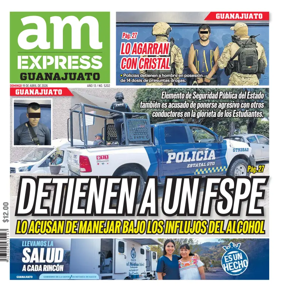 Cover of Periodico AM Express (Guanajuato)