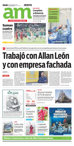 Cover of Periodico AM (Leon)