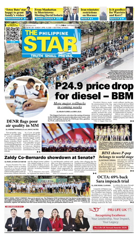 Cover of The Philippine Star