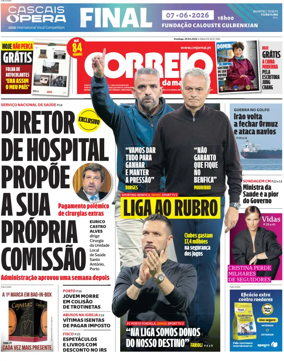 Cover of Correio da Manha Weekend