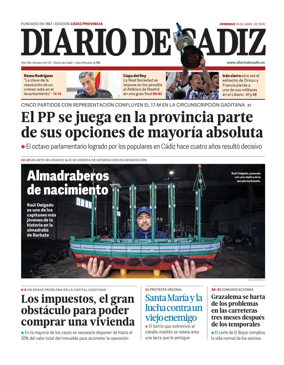 Cover of Diario de Cadiz
