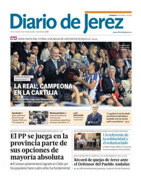 Cover of Diario de Jerez