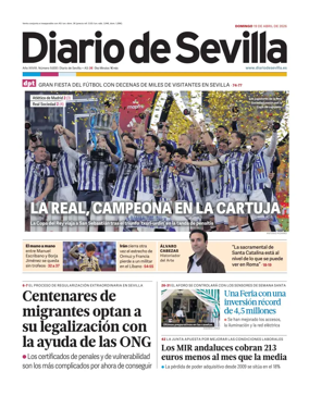Cover of Diario de Sevilla