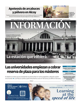 Cover of Diario Informacion