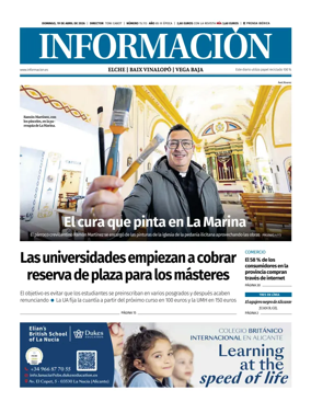 Cover of Diario Informacion (Elche y Vega Baja)