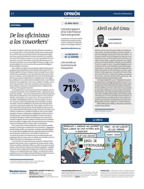 Cover of El Periodico Mediterraneo