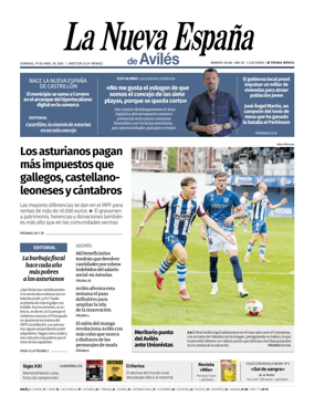 Cover of La Nueva Espana (Aviles)