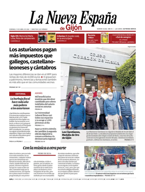 Cover of La Nueva Espana (Gijon)