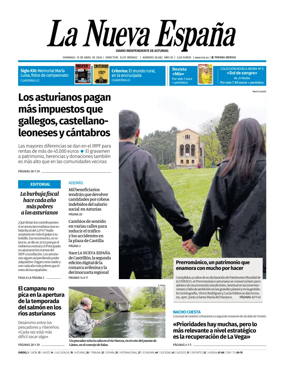 Cover of La Nueva Espana (Oviedo)