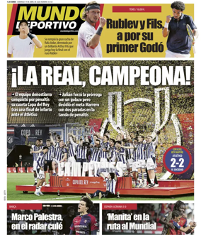 Cover of Mundo Deportivo (At. Madrid)