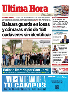 Cover of Ultima Hora