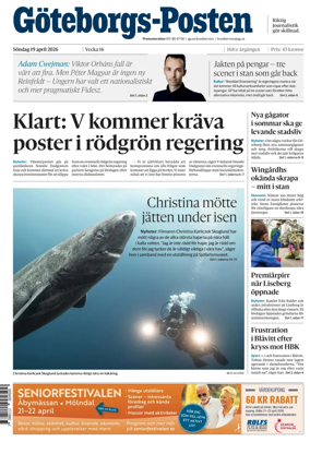 Cover of Goteborgs-Posten