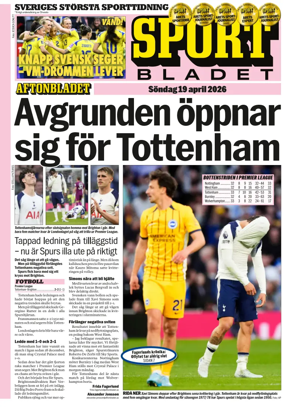 Cover of Sportbladet