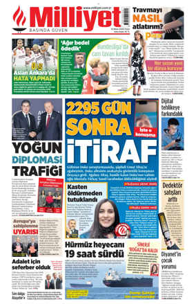 Cover of Milliyet