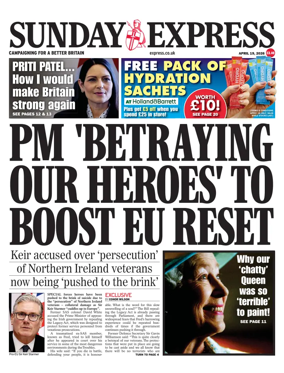 Cover of Sunday Express