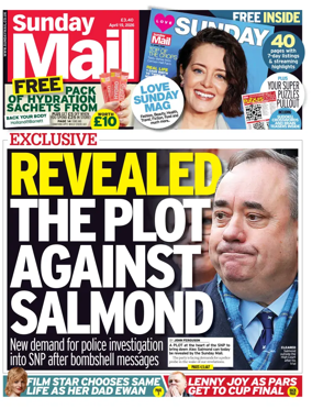 Cover of Sunday Mail (UK)