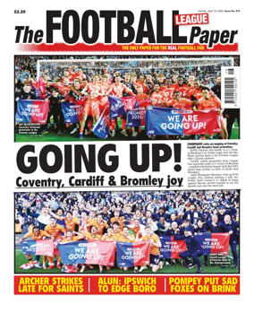 Cover of The Football League Paper