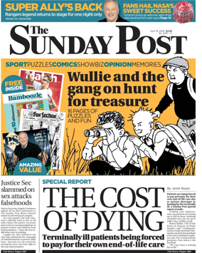 Cover of The Sunday Post (Dundee)
