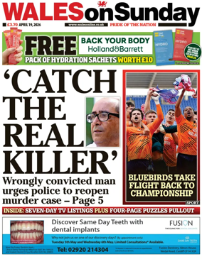 Cover of Wales On Sunday