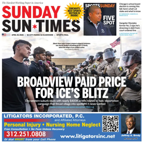 Cover of Chicago Sun-Times (Sunday)