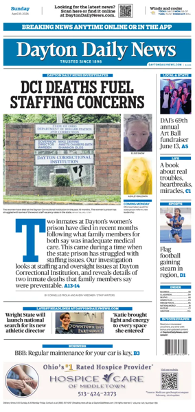Cover of Dayton Daily News