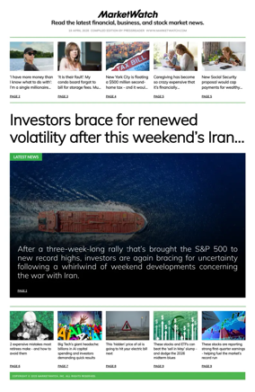 Cover of Market Watch