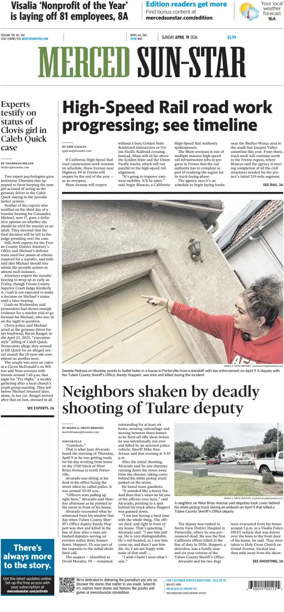 Cover of Merced Sun-Star (Weekend)