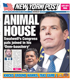 Cover of New York Post