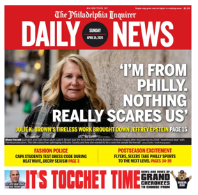 Cover of Philadelphia Daily News