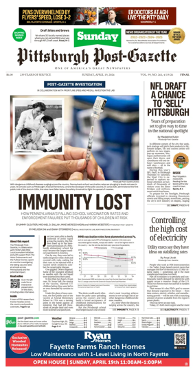 Cover of Pittsburgh Post-Gazette