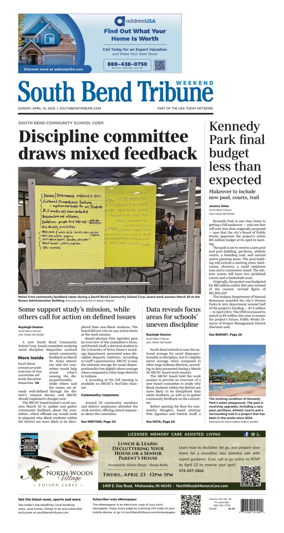 Cover of South Bend Tribune