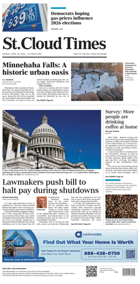 Cover of St. Cloud Times