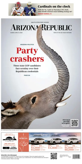 Cover of The Arizona Republic