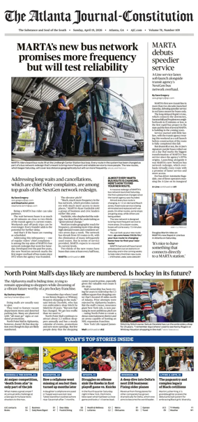 Cover of The Atlanta Journal-Constitution