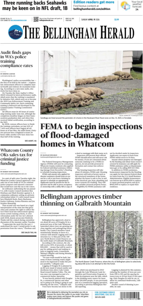 Cover of The Bellingham Herald (Sunday)
