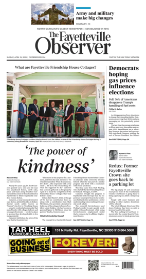 Cover of The Fayetteville Observer